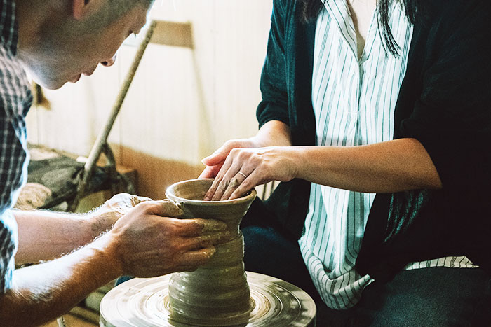 Tamba ware pottery experience where you can experience 850 years of techniques