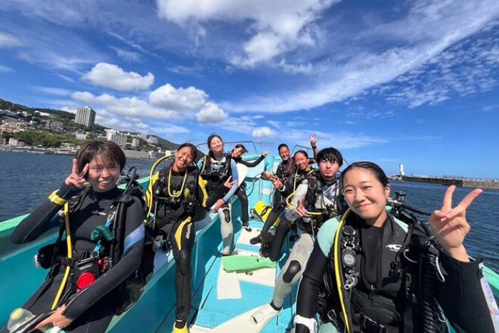 Diving in Kansai, Japan for License Holders