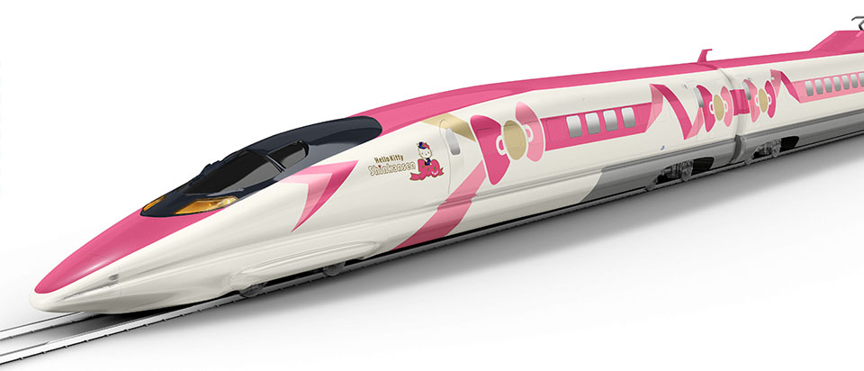 ハローキティ新幹線外観