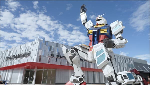ガンダムパビリオン外観画像