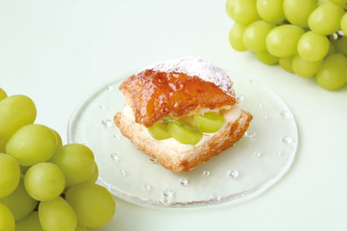 季節のカスタードパイ